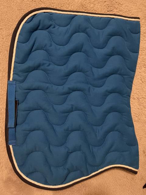 Tapis equitheme bleu roi