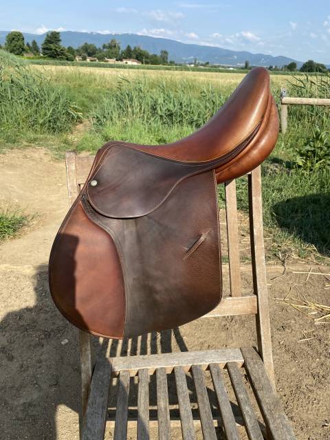 Selle childeric 17 pouces 