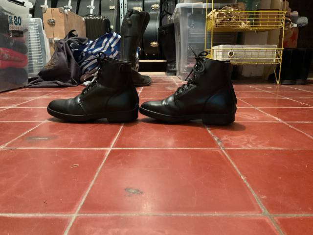 Bottines dechatlon noire