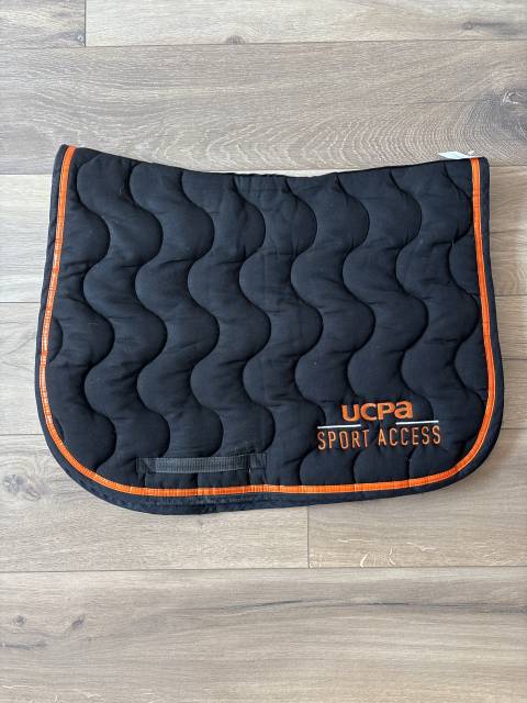Tapis paddock UCPA noir/ orange 