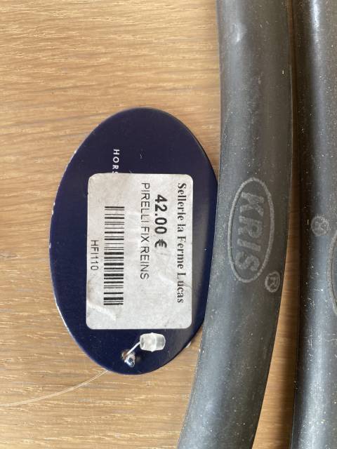 Rênes fixes en cuir