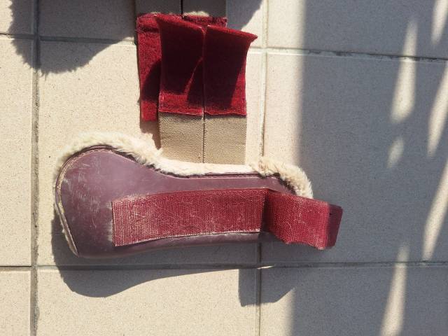 Ensemble guêtres +  protèges boulet