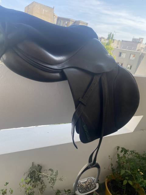 Selle mixte Devoucoux 17.5