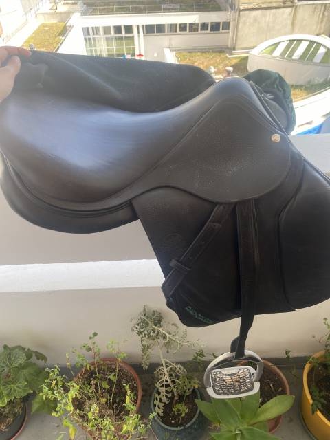 Selle mixte Devoucoux 17.5