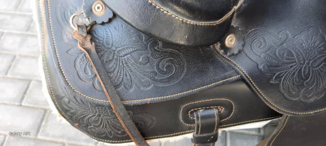 Authentique selle western importée d'Amérique