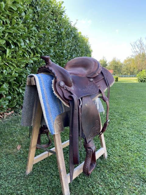 Selle Western 14" faite main