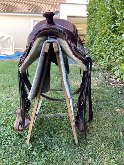 Selle Western 14" faite main
