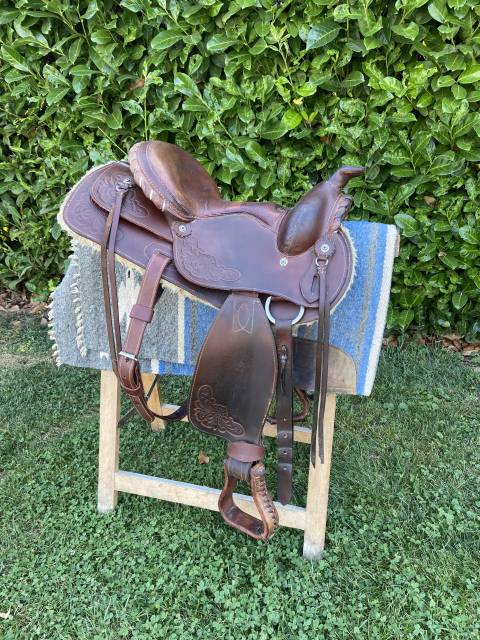 Selle Western 14" faite main