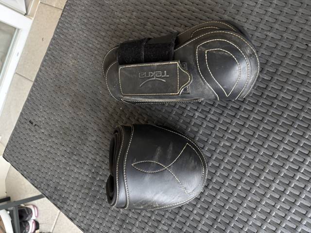 Lots guetres + protèges-boulets Tekna taille L 