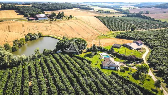 Exploitation agricole irriguée Noisettes/Céréales 91 ha en c