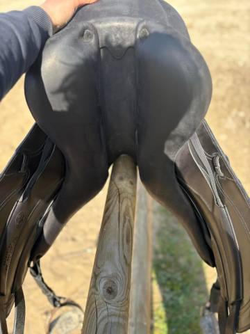 Selle de dressage CWD à vendre – Année 2024 – Taille 17