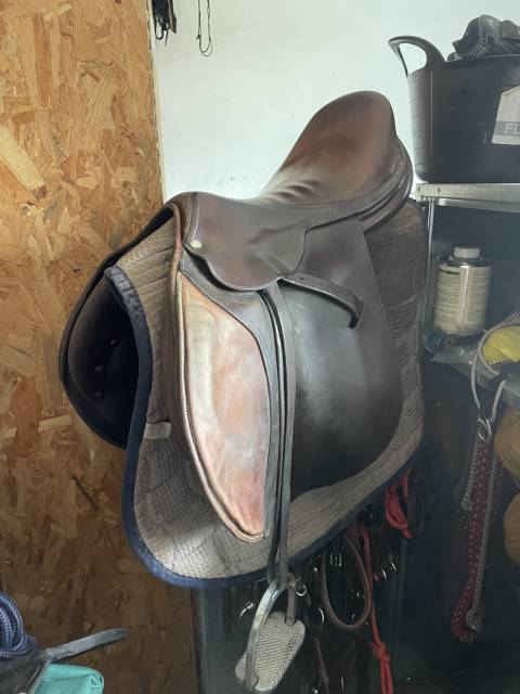 Selle Butet Saumur 17 pouces cso 