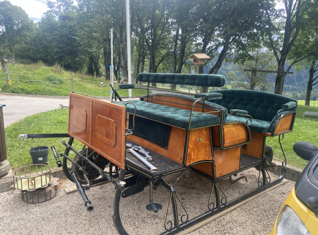 Traineau en bon état (avec pneu!)