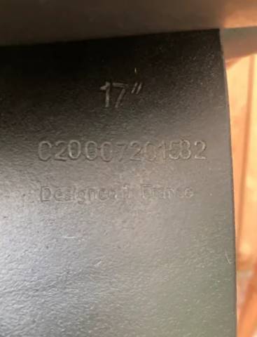 Selle privilège équitation 17"