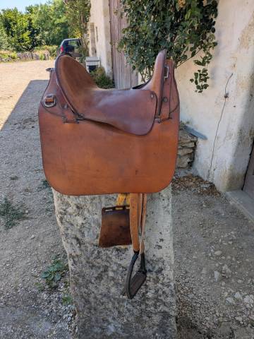 Selle Malibaud type Mac Clellan 