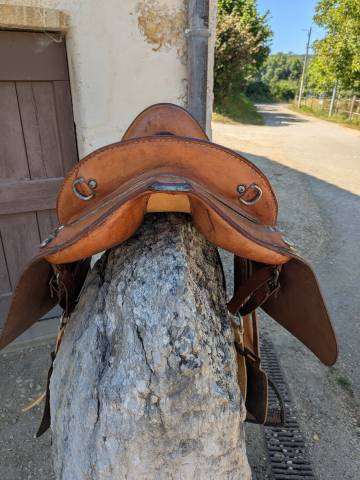Selle Malibaud type Mac Clellan 