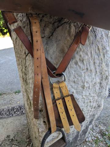 Selle Malibaud type Mac Clellan 