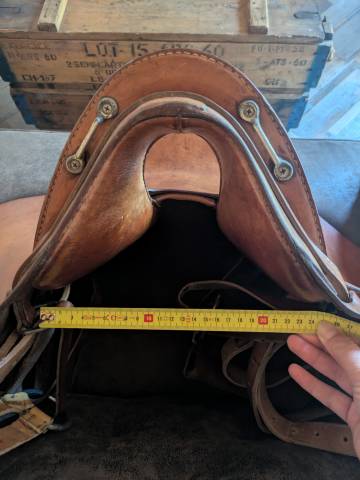 Selle Malibaud type Mac Clellan 