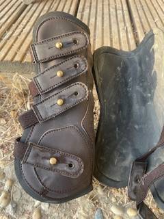 guetres + prot&egrave;ges boulets Jumptec