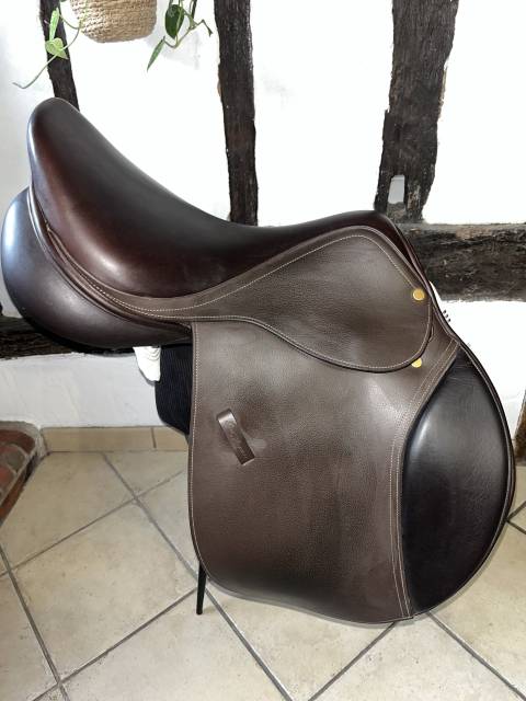 Selle Eric Thomas Fitter Mixte marron 17,5