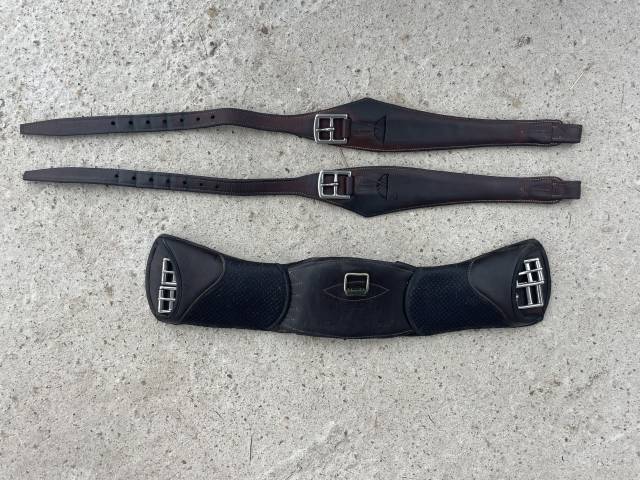 Selle Devaucoux Chiberta havane équipée 16,5