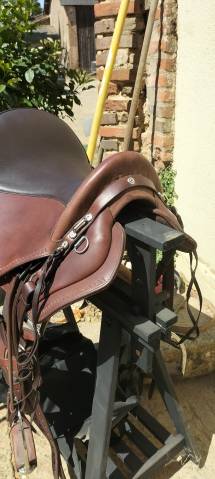 Selle de randonnée style western 