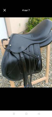 Selle noire Forestier modèle Boeckelo année 2021