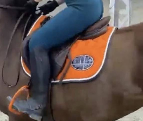 Tapis jump’in orange 