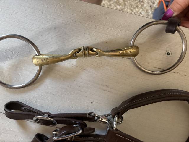 Mors à anneaux double brisure Anatomical Roll