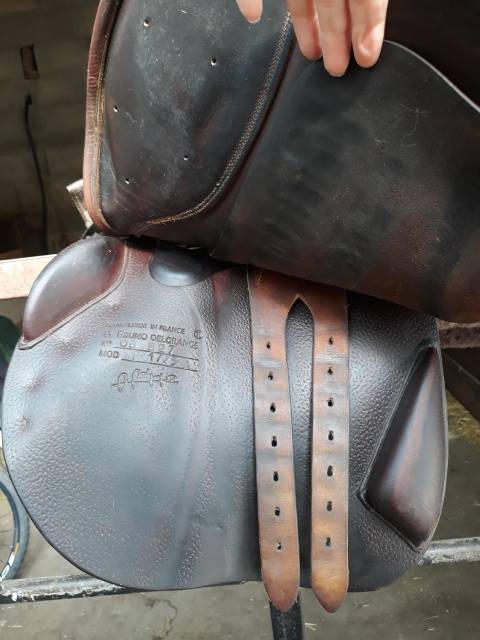 Selle Delgrange modèle partition 17.5