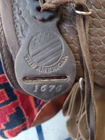 VEND SELLE WESTERN " THE AMERICAN" 