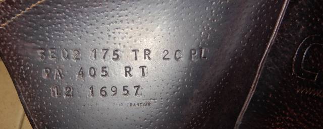 Selle obstacle CWD 17.5" quartiers 2C