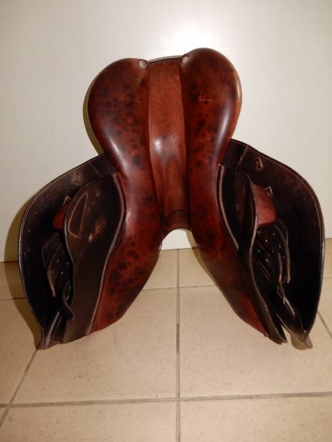 Selle obstacle CWD 17.5" quartiers 2C