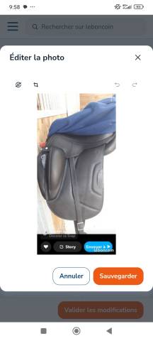 Selle dressage Antarès tempo