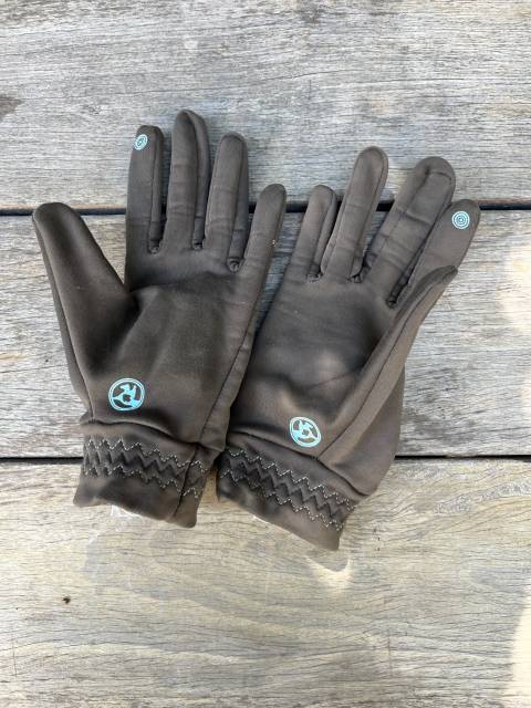 gants marron 