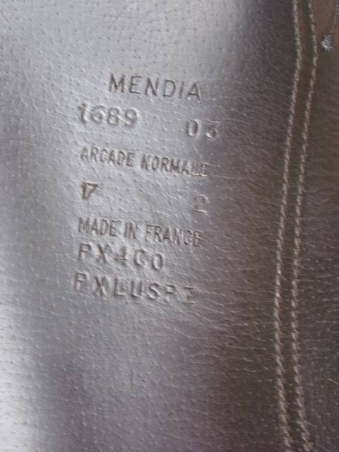 Selle Dressage Devoucoux Mendia 17' petit prix 