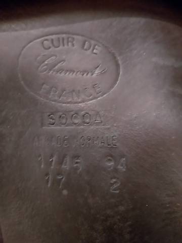 Selle mixte devoucoux socoa 17 A