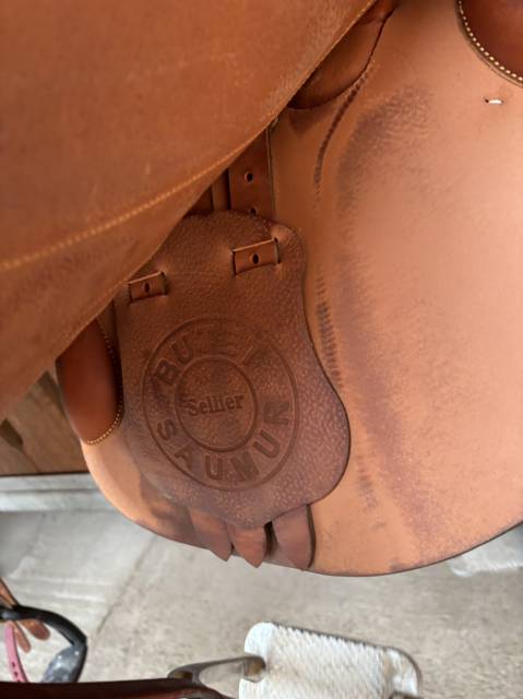 Selle semi plate 17,5 Butet début 2025