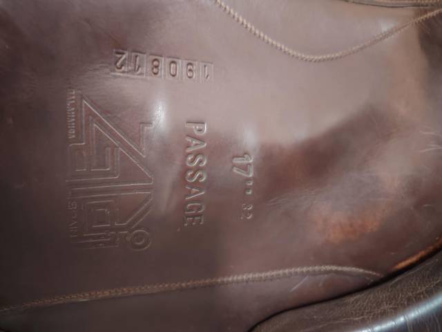Selle dressage zaldi passage 17’’