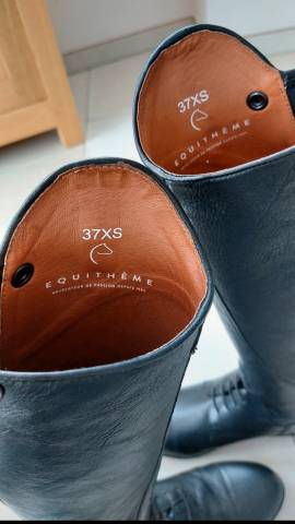 Bottes d'équitation noirs