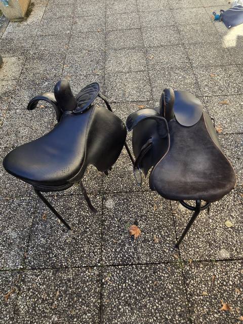 1 Lot de 2 selles amazones PHOENIX avec équipements 