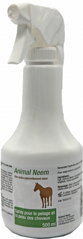 Spray Cheval 2 en 1 au Neem - soin et insectifuge 
