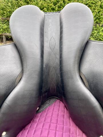 Selle mixte Antarès Connexion 17.5 3A noire