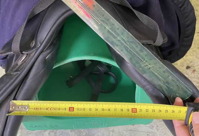 Selle mixte Antarès Connexion 17.5 3A noire