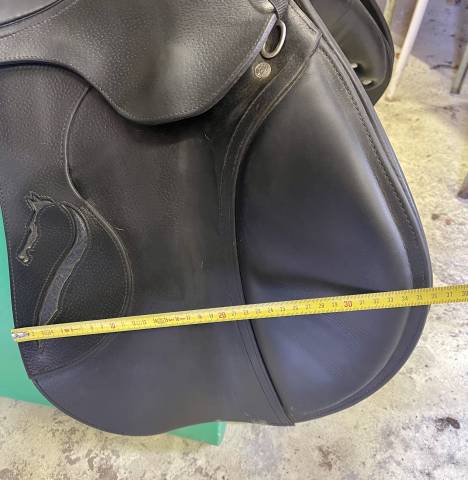 Selle mixte Antarès Connexion 17.5 3A noire