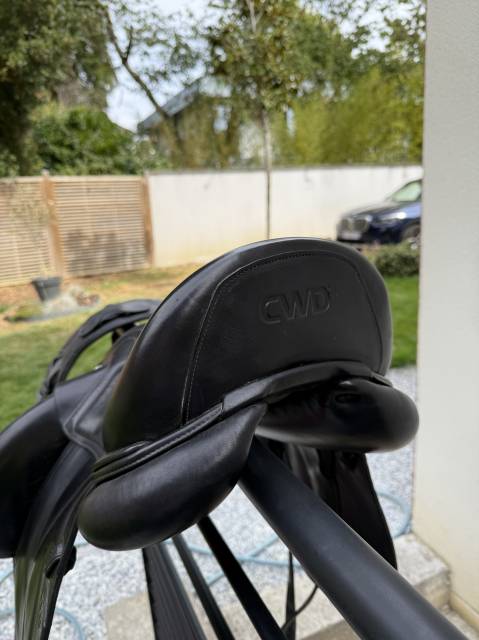 Selle de dressage Cwd 17,5