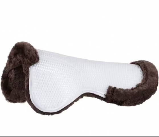 Amortisseur gel & moumoute marron 