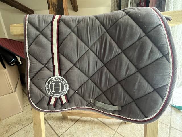 Tapis de selle Harcour gris 