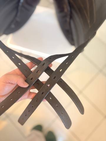 Selle Butet Saumur monoquartier 17 pouces 