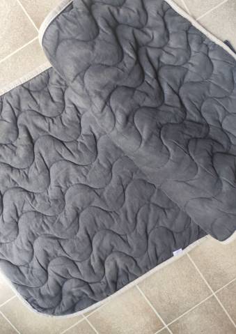 Tapis de selle Equithème Bleu 